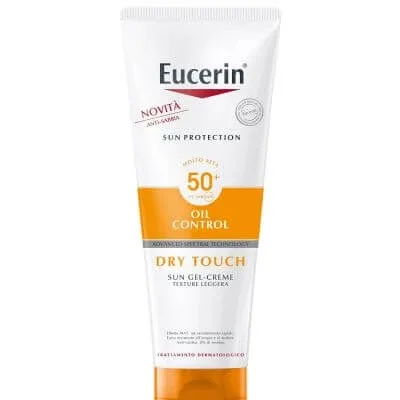 Eucerin sun protection oil control dry touch spf 50+ sun gel creme 200 ml — preț și oferte