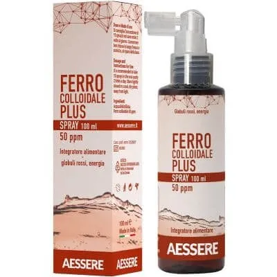 Fier coloidal plus 50ppm spray 100 ml — preț și oferte