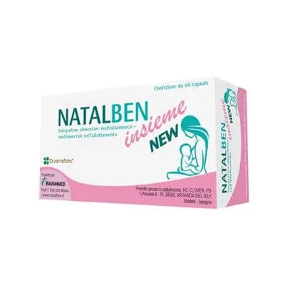 Natalben împreună nou 60 capsule — preț și oferte