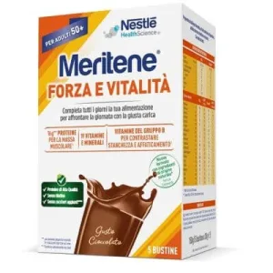 Meritene forță și vitalitate ciocolată 5 x 30 g pliculețe