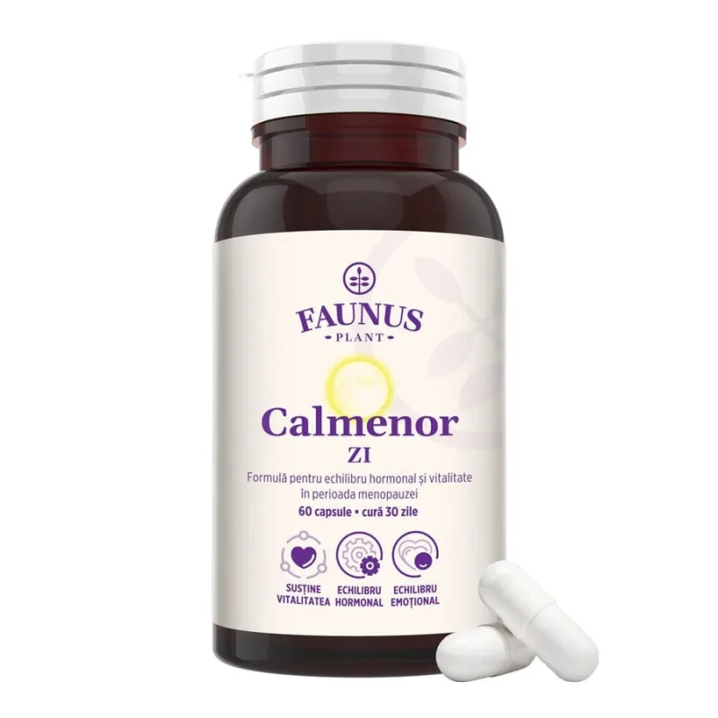 Calmenor Zi – 60 capsule, Faunus FAUNUS PLANT — preț și oferte