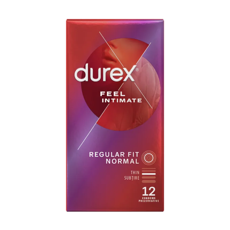 Prezervative Feel Intimate, 12 bucati, Durex — preț și oferte
