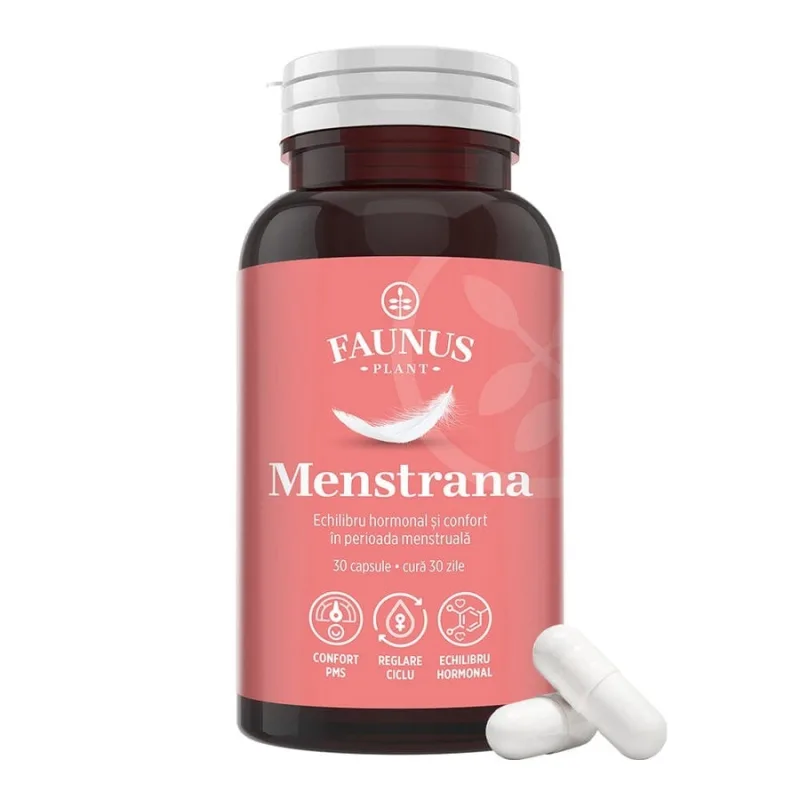 Menstrana – 30 capsule , Faunus FAUNUS PLANT — preț și oferte
