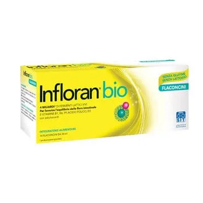 Infloran bio adulți 14 flacoane — preț și oferte