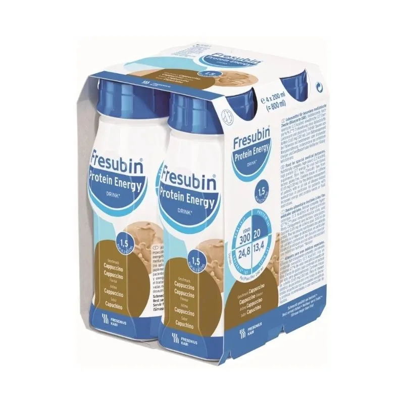 Fresubin 2 kcal Drink cu fibre Cappuccino, 4 × 200 ml – Fresenius Kabi Fresenius Kabi Germania — preț și oferte
