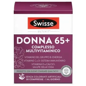 Swisse femei 65+ complex multivitaminic 30 comprimate