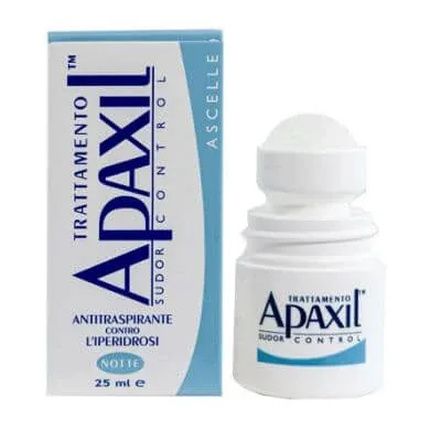 Apaxil sudor control subraț noaptea 25 ml — preț și oferte