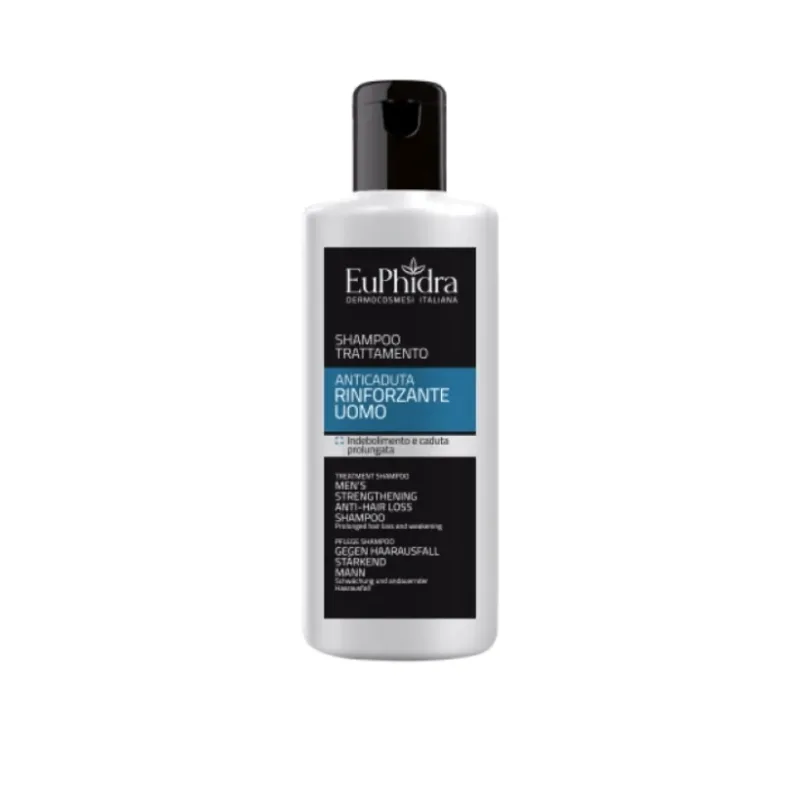 Euphidra șampon anti cădere reechilibrant pentru bărbați 200 ml — preț și oferte