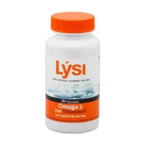 Lysi omega 3 vitamina e 120 capsule