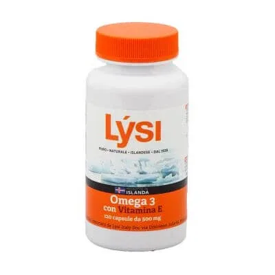 Lysi omega 3 vitamina e 120 capsule — preț și oferte