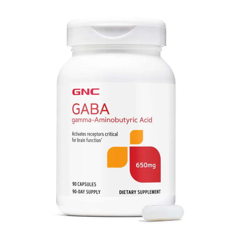 GNC GABA 650 mg – 90 capsule — preț și oferte