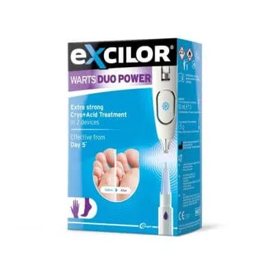 Excilor veruci duo putere crio pen 10 ml + acid pen 1.5 g — preț și oferte