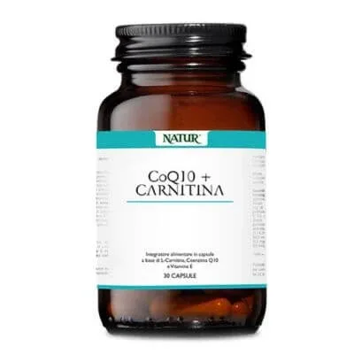 Coq10+carnitină 30 capsule — preț și oferte