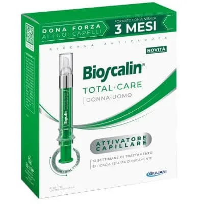 Bioscalin activator de păr de îngrijire totală 2 aplicatoare multidoză x 10 ml — preț și oferte