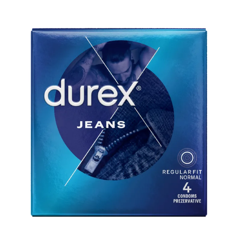 Prezervative Jeans, 4 bucati, Durex — preț și oferte