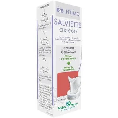 Șervețele intime Gse click go 10 bucăți — preț și oferte