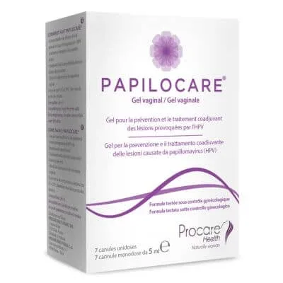Papilocare gel vaginal 7 canule monodoză x 5 ml — preț și oferte