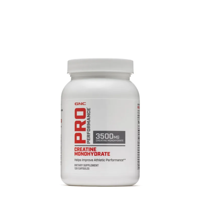 GNC Pro Performance Creatine Monohydrate 3500 mg – Creatină monohidrat, 120 capsule — preț și oferte