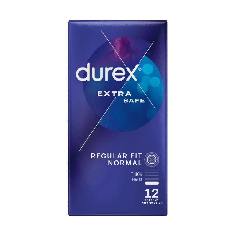 Prezervative Extra Safe, 12 bucati, Durex — preț și oferte