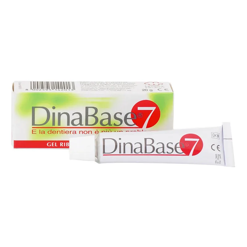 DinaBase 7 Gel adeziv pentru proteze dentare, 20 g, Quattroti Dentech — preț și oferte
