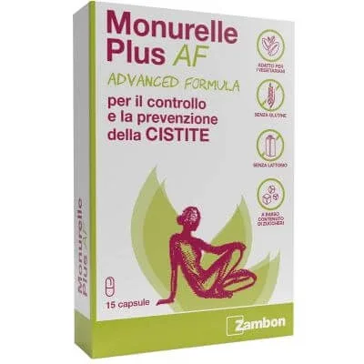 Monurelle plus formulă avansată 15 capsule — preț și oferte