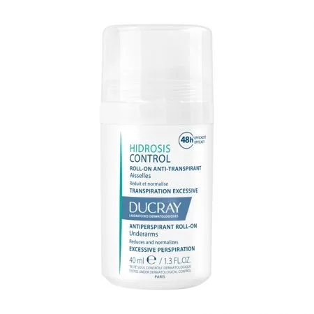 Roll-on Anti-Perspirant Hidrosis Control, 40 ml – Ducray — preț și oferte