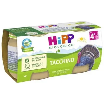 Hipp curcan bio omogenizat 2 bucăți 80 g — preț și oferte
