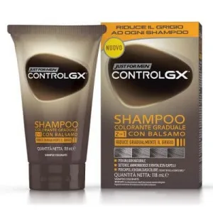 Just for men control gx șampon colorant gradual 2 în 1 cu balsam 150 ml