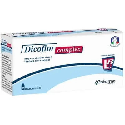 Complex Dicoflor 12 flacoane 10 ml Dicofarm — preț și oferte