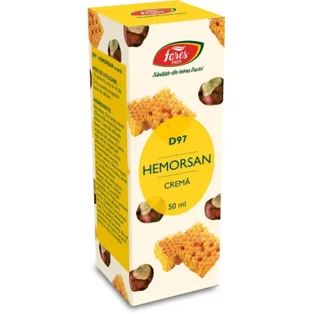 Hemorsan D97 - Crema 50 ml, Fares — preț și oferte