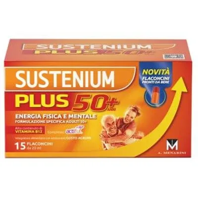 Sustenium plus 50+ 15 fiole — preț și oferte
