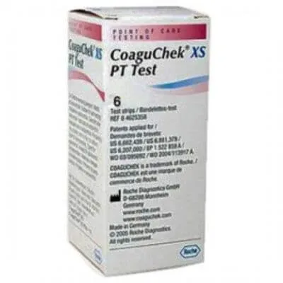 Benzile de testare pentru dispozitivul de autotestare coaguchek xs pt test 6 bucăți — preț și oferte