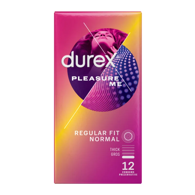 Prezervative Pleasure Me, 12 bucati, Durex — preț și oferte