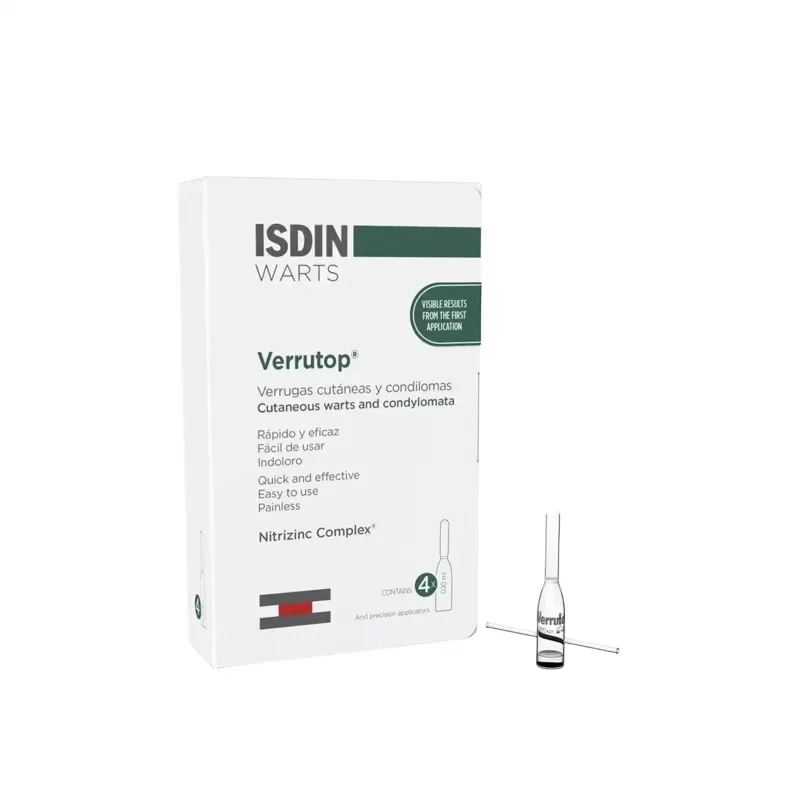 Verrutop 4 fiole 0,10 ml Isdinceutics De — preț și oferte