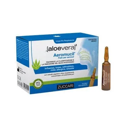 Aloevera2 aeromucil 10 fiole 5 ml — preț și oferte