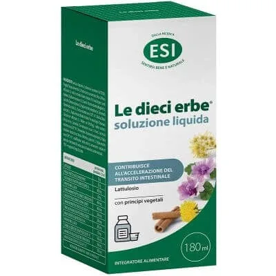 Esi le dieci erbe soluție lichidă 180 ml — preț și oferte