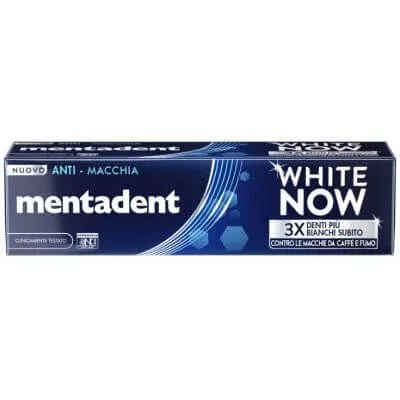 Mentadent white now pastă de dinți anti-pătare 75 ml — preț și oferte
