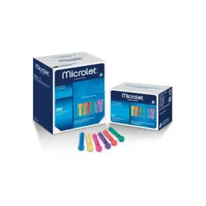 Lancete pentru dispozitiv microlet 25 bucăți