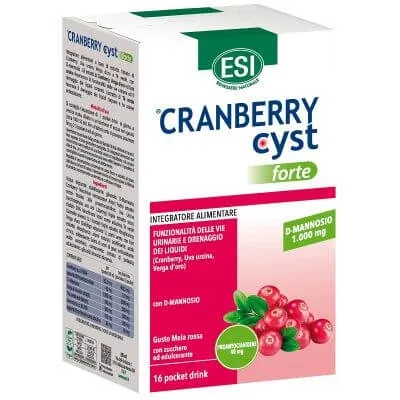 Esi cranberry cyst forte 16 băuturi de buzunar — preț și oferte