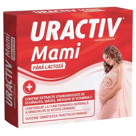 Uractiv Mami Fără Lactoză, 21 capsule, Terapia — preț și oferte