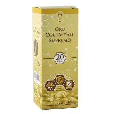 Aur coloidal suprem 20ppm 100 ml — preț și oferte