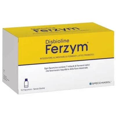 Disbioline ferzym 10 flacoane de 8 ml — preț și oferte