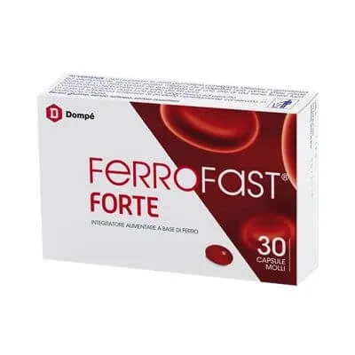 Ferrofast forte 30 capsule moi — preț și oferte