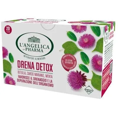 Angelica drenaj detoxifiere ceai de plante 20 fire — preț și oferte