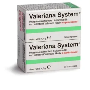 Sistem valerian 30 comprimate + 30 comprimate