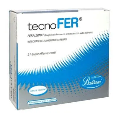 Tecnofer efervescent 21 pliculețe — preț și oferte