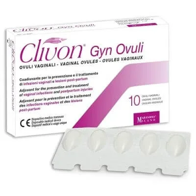 Clivon gyn 10 ova — preț și oferte