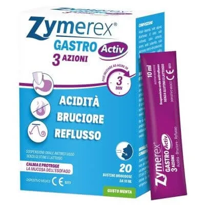 Zymerex gastro activ 20 pliculețe 10 ml — preț și oferte