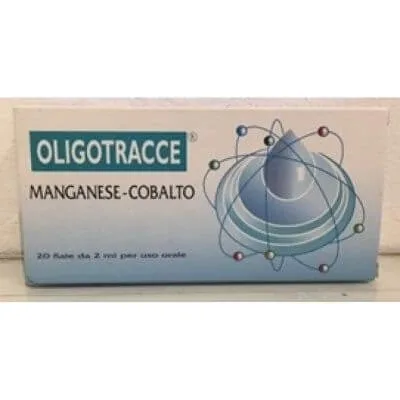 Oligotraces mangan cobalt 20 fiole 2 ml — preț și oferte