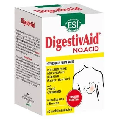 Esi digestivaid no acid 60 comprimate — preț și oferte